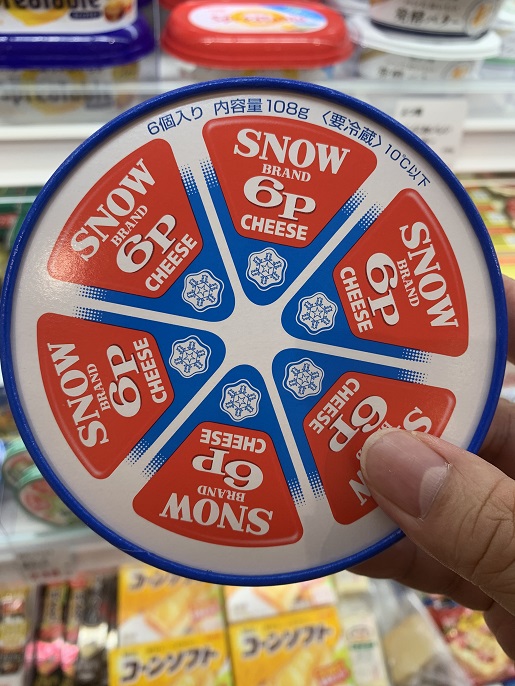 雪印メグミルク　SNOW BLAND　６P　CHEESE　プロセスチーズの写真①